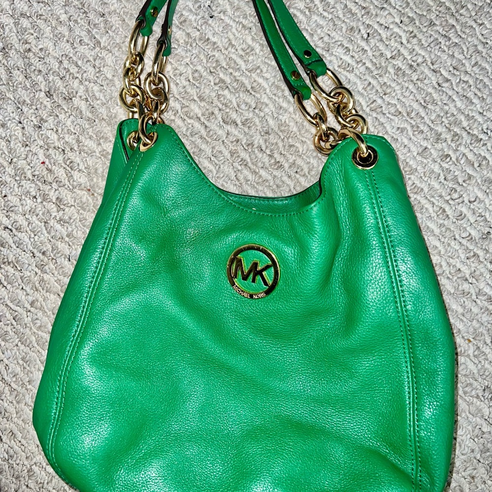 MK Leather hobo Purse